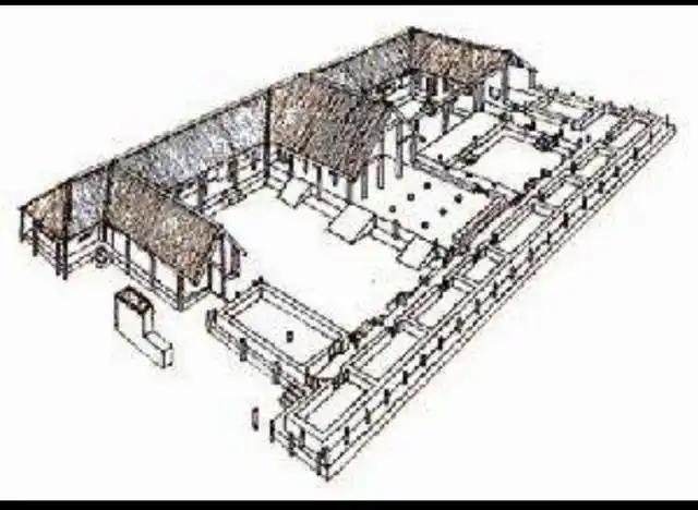 西周皇宫宫殿复原图