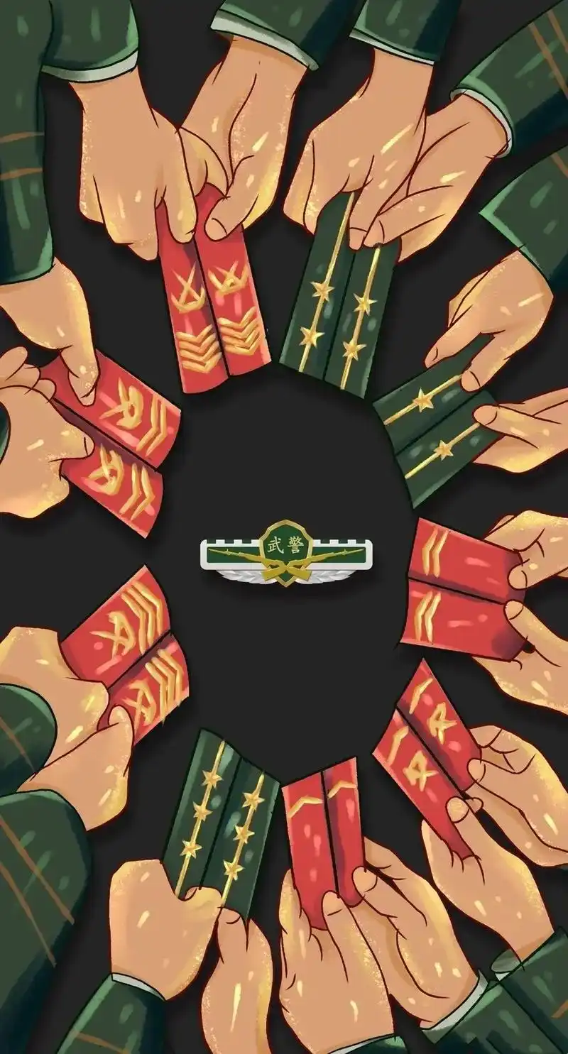 一波军衔壁纸 - 抖音