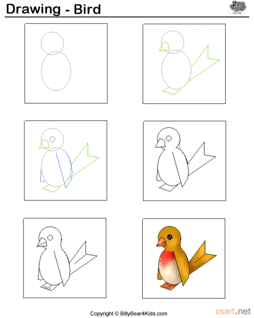 无忧文档 所有分类 幼儿教育 幼儿读物 儿童简笔画步骤图