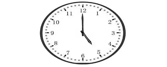 时针走一大格分针是多少是多少分