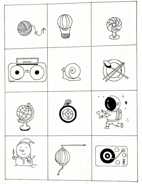 图形创意联想圆形正方形三角形