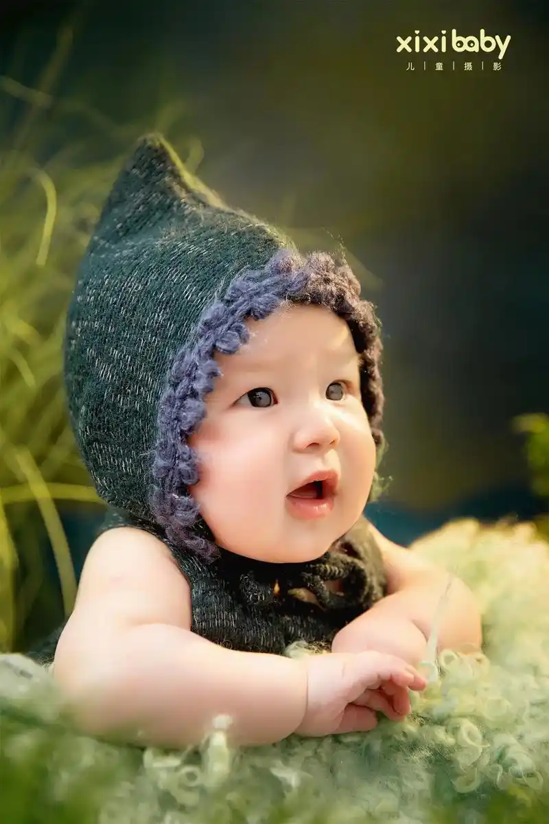 百天宝宝客片分享.这么可爱的小宝贝 你们想要吗95#儿童摄影 - 抖音