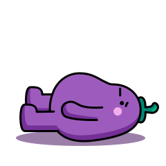 茄紫君微信表情包设计