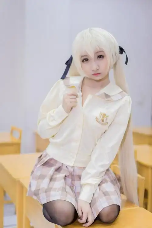 美女cosplay动漫人物春日野穹图片分享