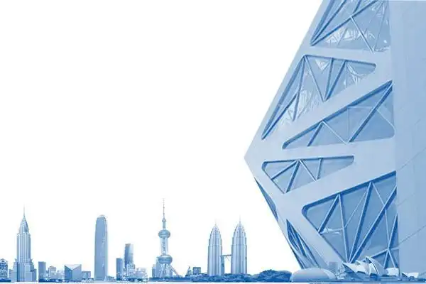 三张淡雅灰色时尚建筑ppt背景图