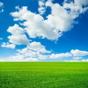 fj1140高清8d蓝天环保无缝高清电视背景墙风水靠山蓝天白云绿草地