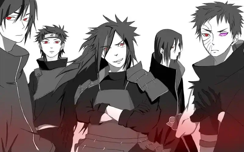 【火影忍者】宇智波五人众!_哔哩哔哩_bilibili