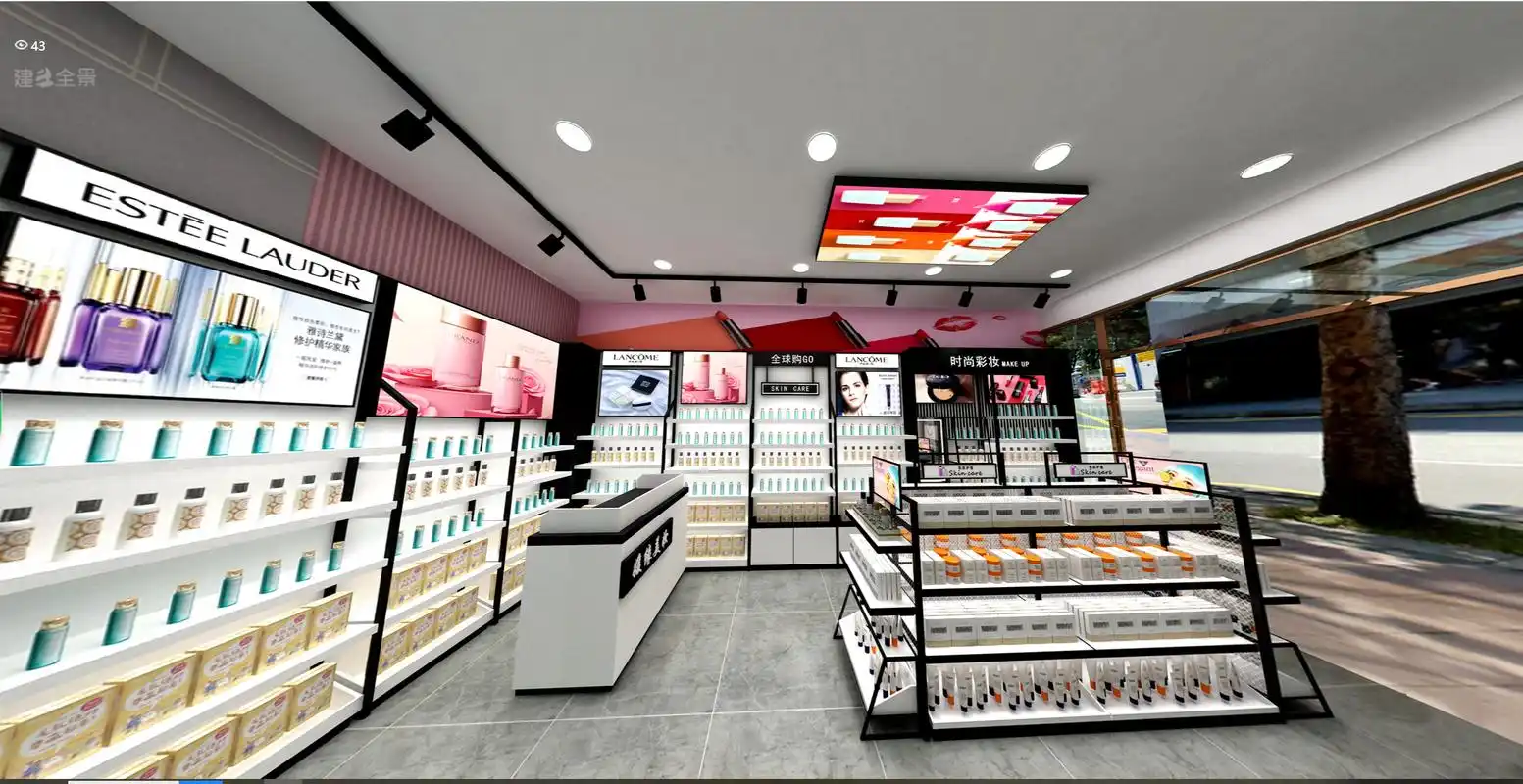 美妆店装修 | 营造舒适氛围吸引顾客 美妆店设计 俗话说"人靠衣装,佛