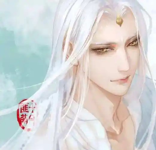 20张白发古风美男图集,满头银发真的好迷人