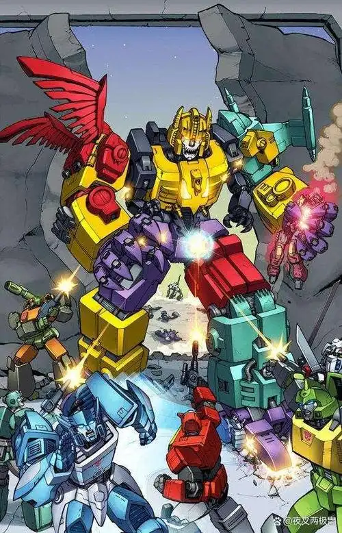 另类武评数字化变形金刚合体战士