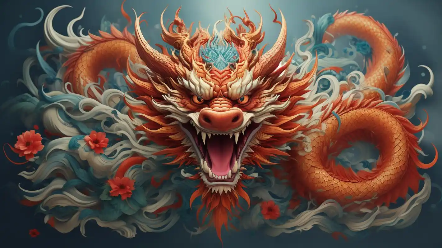 吉祥龙壁纸93霸气又吉祥95