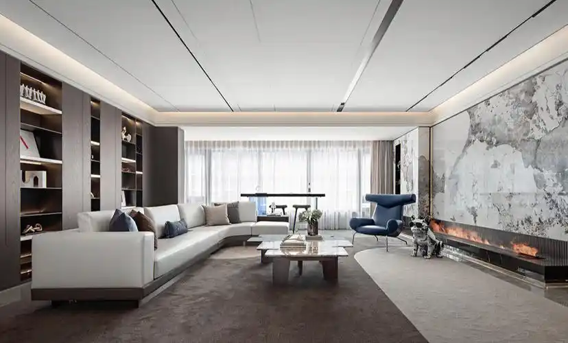 190㎡现代简约大平层精致而优雅的家