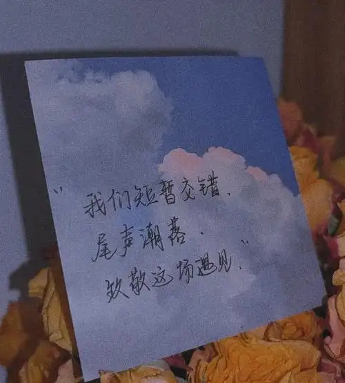 凉木原创手写文案78二传需注明出处78文案来源网络侵权删