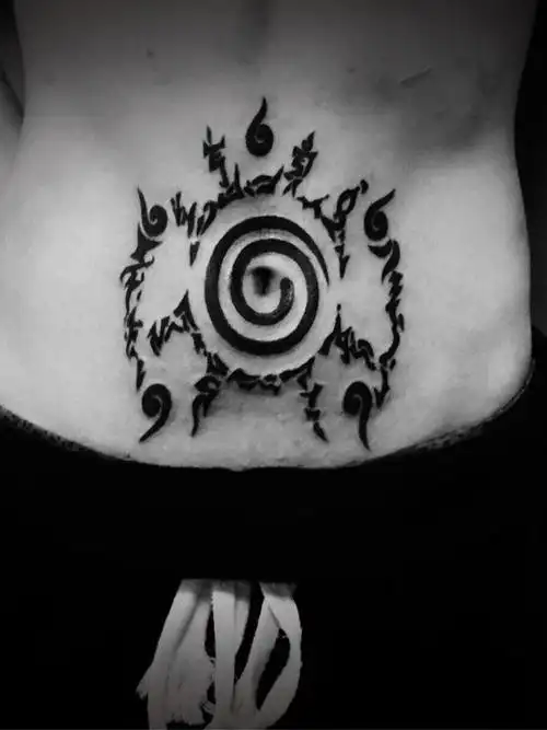 封印_纹身图案手稿图片_妖怪的纹身作品集