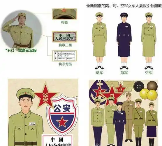 原创我军使用期最长的六五式军服二十年的历史长河承载了多少人的从军