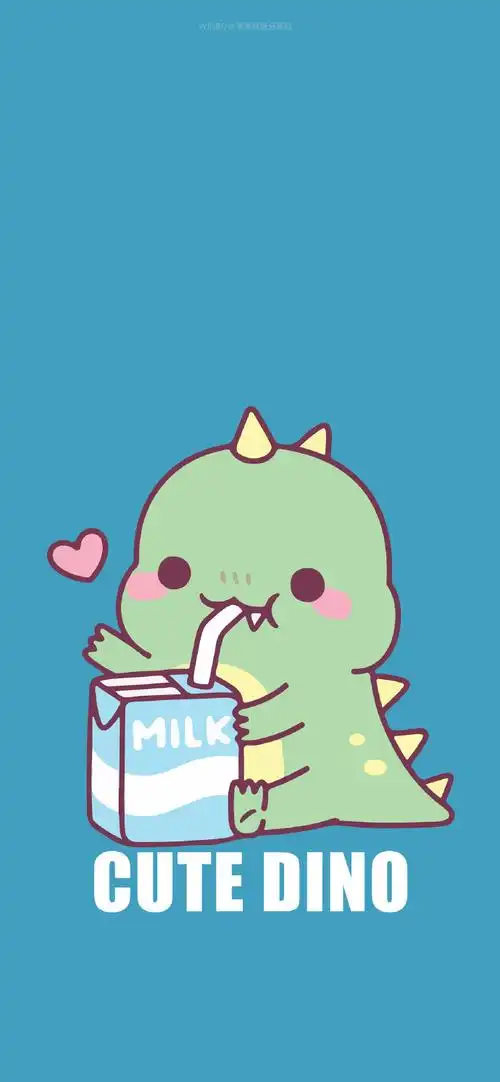 iphone壁纸超话苹果iphone手机壁纸-可爱恐龙#你的壁纸该换了