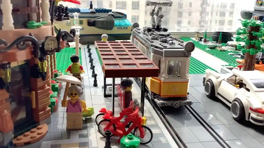 我的乐高lego moc法式小沙盘