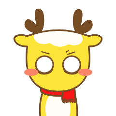萌萌哒~lucky鹿~微信表情包 - 原创作品 - 站酷(zcool)