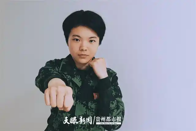 你短发的样子真美!武警贵阳支队女兵:争做新时代的"花木兰"