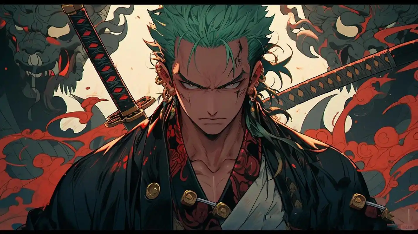 海贼王 | 电脑壁纸 | 索隆 | 痞帅风(四) 787878 禁止搬运商用