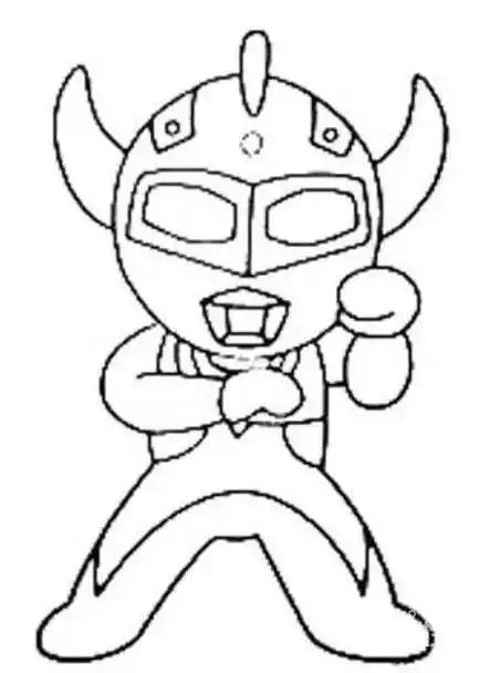 赛罗奥特曼简笔画赛罗奥特曼简笔画图片大全图片大全可爱的q版帅气的