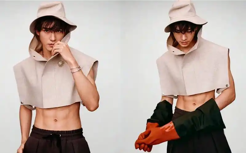 龚俊变身农场主拍复古秋意大片 大秀腹肌成熟不失童趣