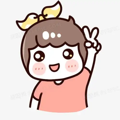 可爱卡通卡通表情插画彩色卡通人物图案儿童节促销卡通可爱幼儿园卡通