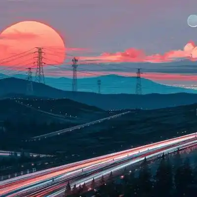 动漫风景头像你若无所求也就无所谓