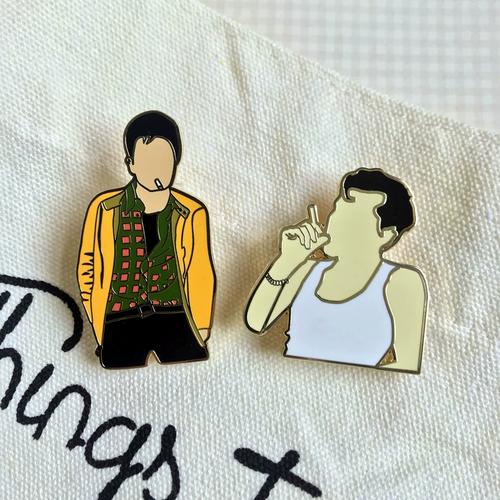 张国荣金属胸针春光乍泄阿飞正传文艺电影徽章纪念品个性配饰礼物