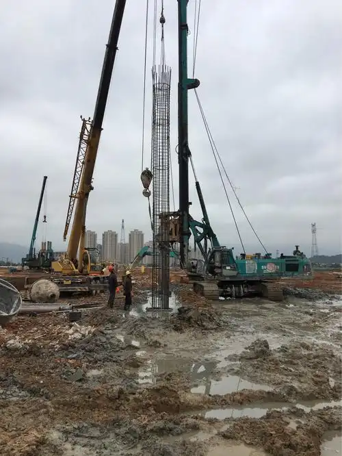 地下室基坑支护灌注桩施工