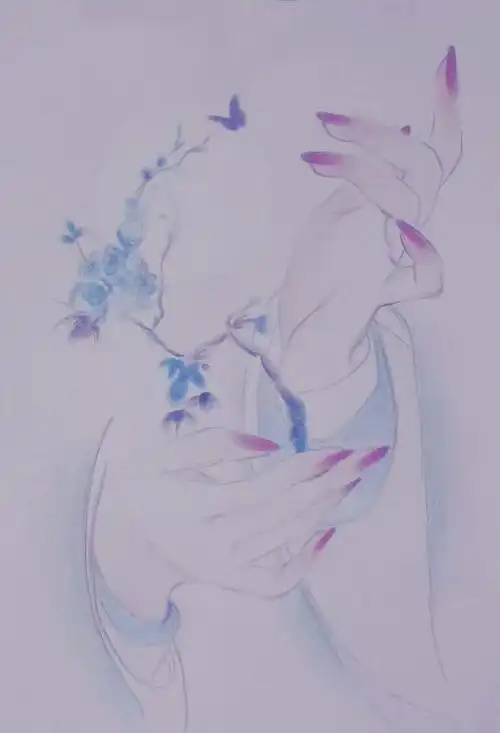 手绘手,古装古风