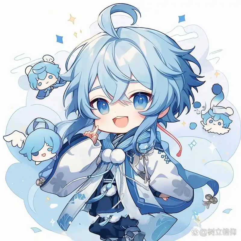 原神头像 | q版·重云 小姨子,我不想再吃雪馒头了.