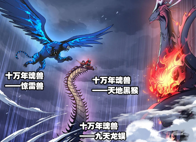 斗罗大陆:七只十万年魂兽聚首,老爷真名为九幽,大战正式开启_腾讯新闻