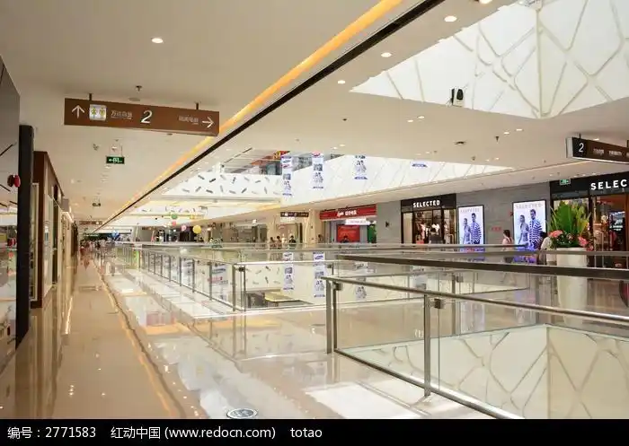 万达广场商场走廊