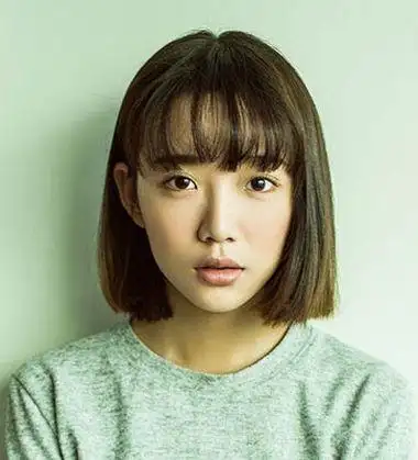 长发波波头图片 中长发内扣波波头_发型师姐