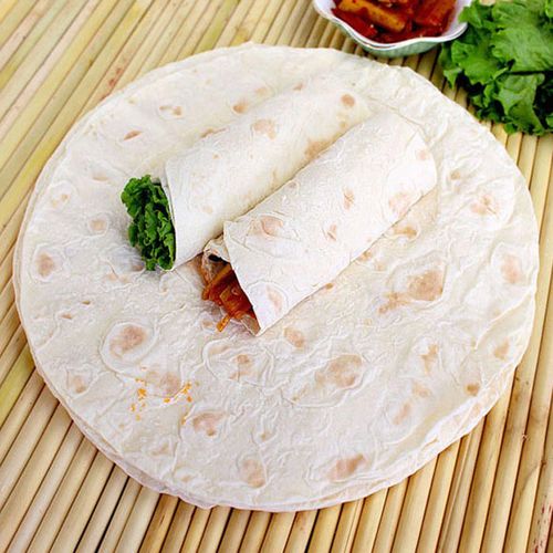 山东大饼手工单饼卤肉卷饼皮鸡肉卷面饼无油低脂速食早餐烙馍春饼