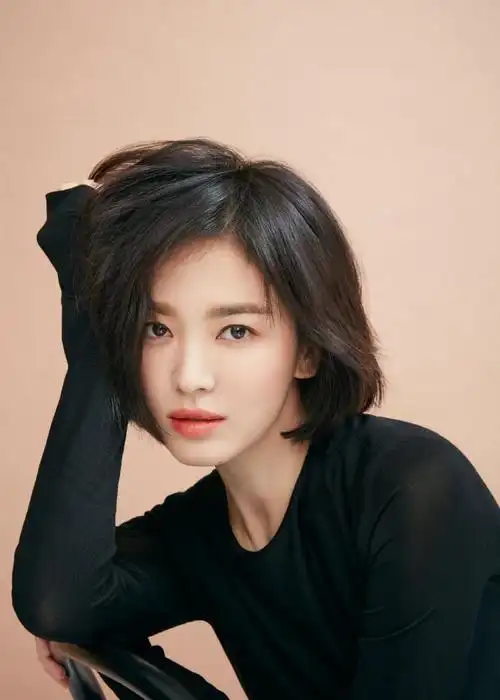 宋慧乔发型,近40岁的宋慧乔这发型简直是逆生长