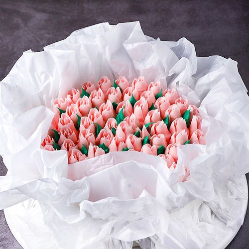 网红抖音雪梨纸花束奶油仿真蛋糕模型ins韩国流行生日蛋糕样品