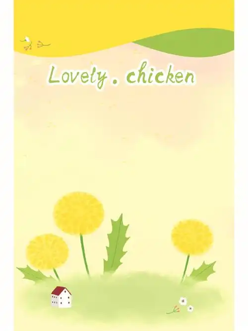 小鸡抠图背景素材分享