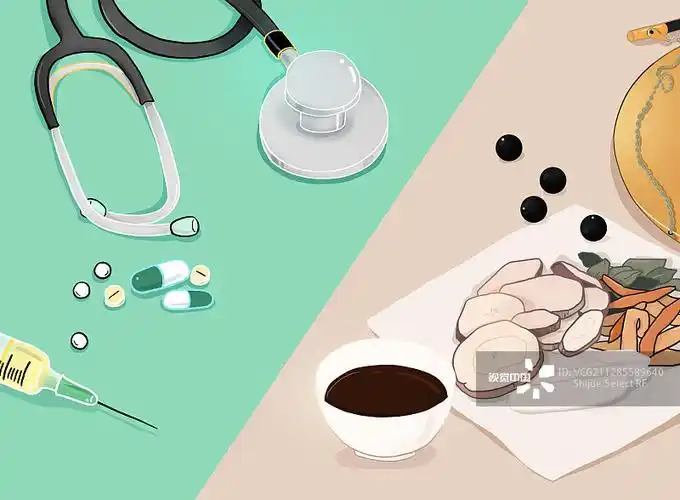 中西结合图片素材