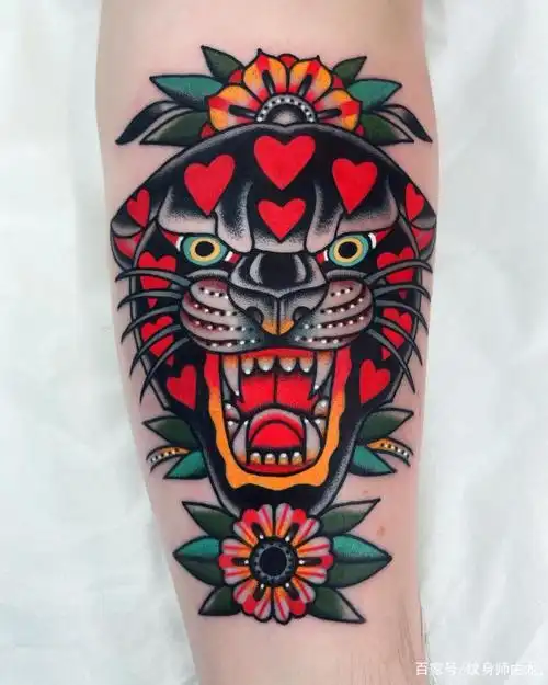 87张 old school 风格纹身图案欣赏