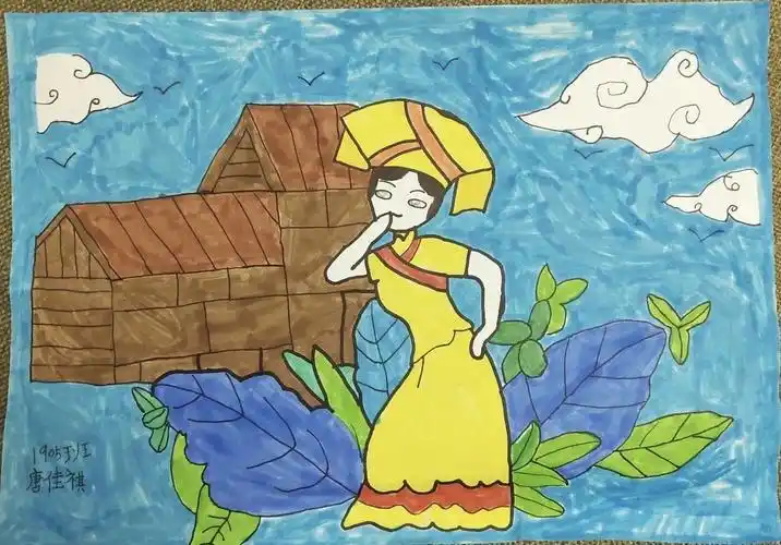 "欢度三月三,八桂壮乡情"东环小学1905班繁星社团喜迎三月三活动!