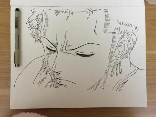 1535提供最全的索隆手绘教程更新频率高品类多