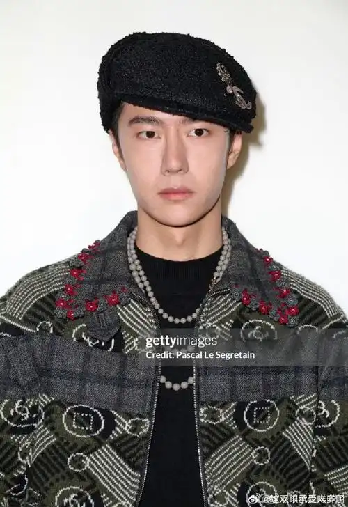 王一博巴黎时装周g社生图状态