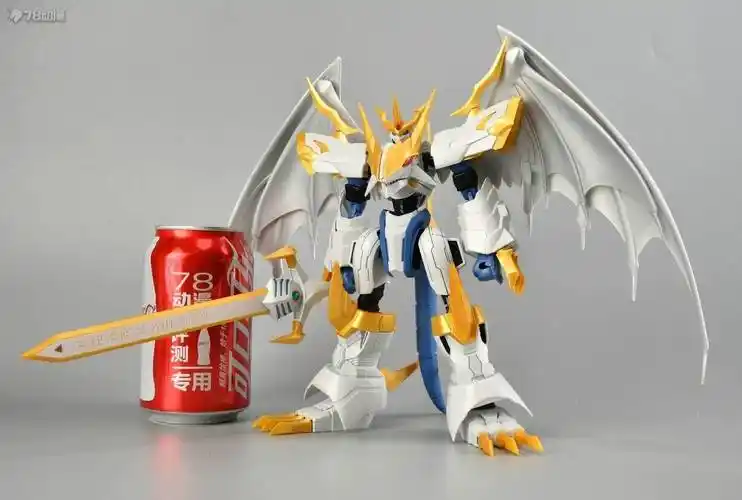 78官测万代frsamplified系列帝皇龙甲兽圣骑士形态