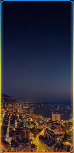 三星galaxy s8蓝光版曲面屏跑马灯壁纸分享!