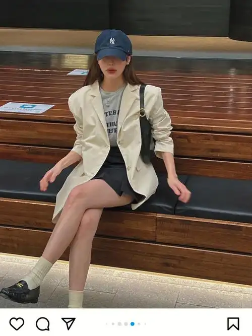 韩国ins博主春夏出街穿搭分享