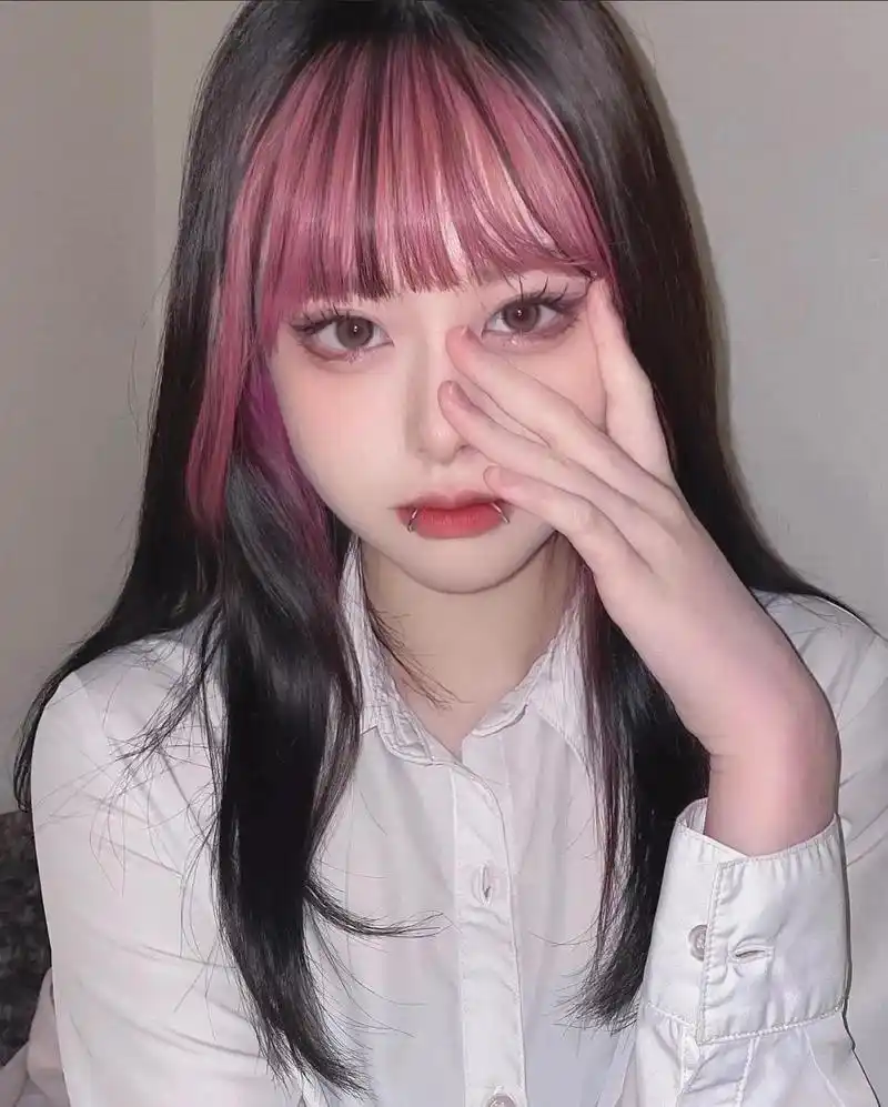 小众高级 个性十足 刘海染