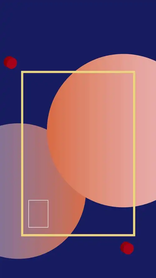 简约时尚文艺海报h5背景免抠素材免费下载_觅元素51yuansu.com