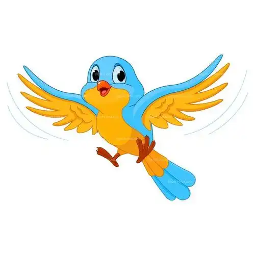 bird clipart clipart bird cartoon free vector design.